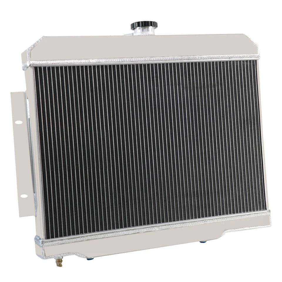 4-Row Radiator Shroud Fan Kit For 1972~1986 1977 Jeep CJ CJ5 CJ6 CJ7 Scrambler Foto 3 de 4