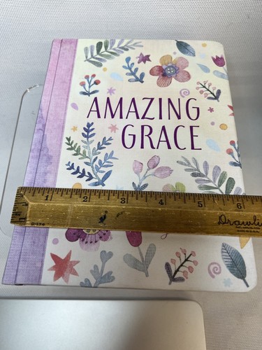 Amazing Grace Journal Writing Prompts Diary Lavender Floral Gift For Mom - Picture 15 of 16