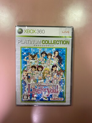 Brand new  Idolmaster Live for You Import Japan Xbox 360 Japanese ver.