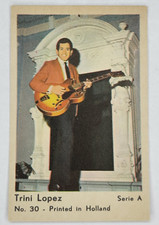 1964 Dutch Gum Series A Printed in Holland #30 Trini Lopez