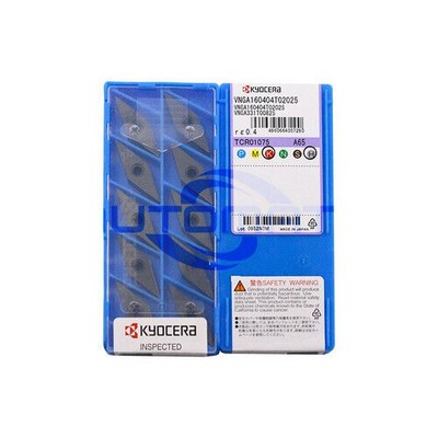 10PCS/box New Kyocera CNC Blade VNGA160404T02025 A65 #C