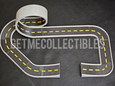 DISNEY CARS MINI RACERS 3D PRINTED COLOR STUNTS LOOP TRACK PLAYSET FREE SHIP