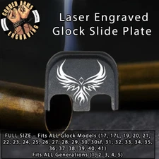 Phoenix - Glock Rear Slide Plate Back Plate for Full Sized GlocksGen1-5