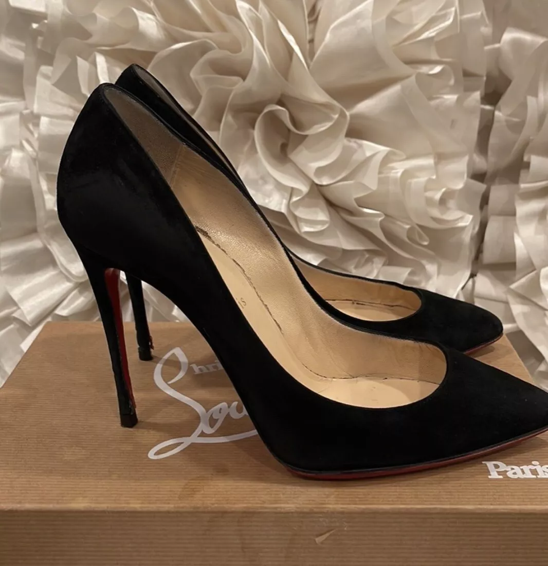 Louboutin Pigalle Follies Mm Pumps 38.5 | eBay