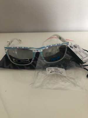 Neff CHIP Style Color Haze Sunglasses Blue White