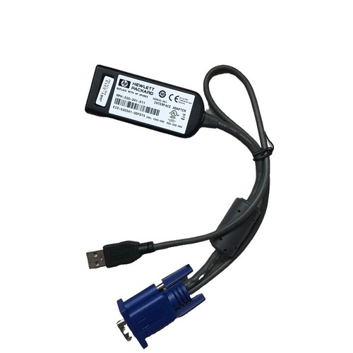 HP KVM USB Interface Adapter Cable Model AF628A - 748740-001 520