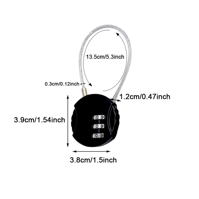4pcs Combination Lock 3 Digit For Locker Zinc Alloy Luggage Heavy Duty Drawer 4pcs Combination Lock 3 Digit For Locker Zinc Alloy Luggage Heavy Duty Drawer
