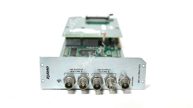 Generador de señal de prueba Evertz 7751TG2-CF-HD doble HD-SDI con audio integrado Foto 4 de 4