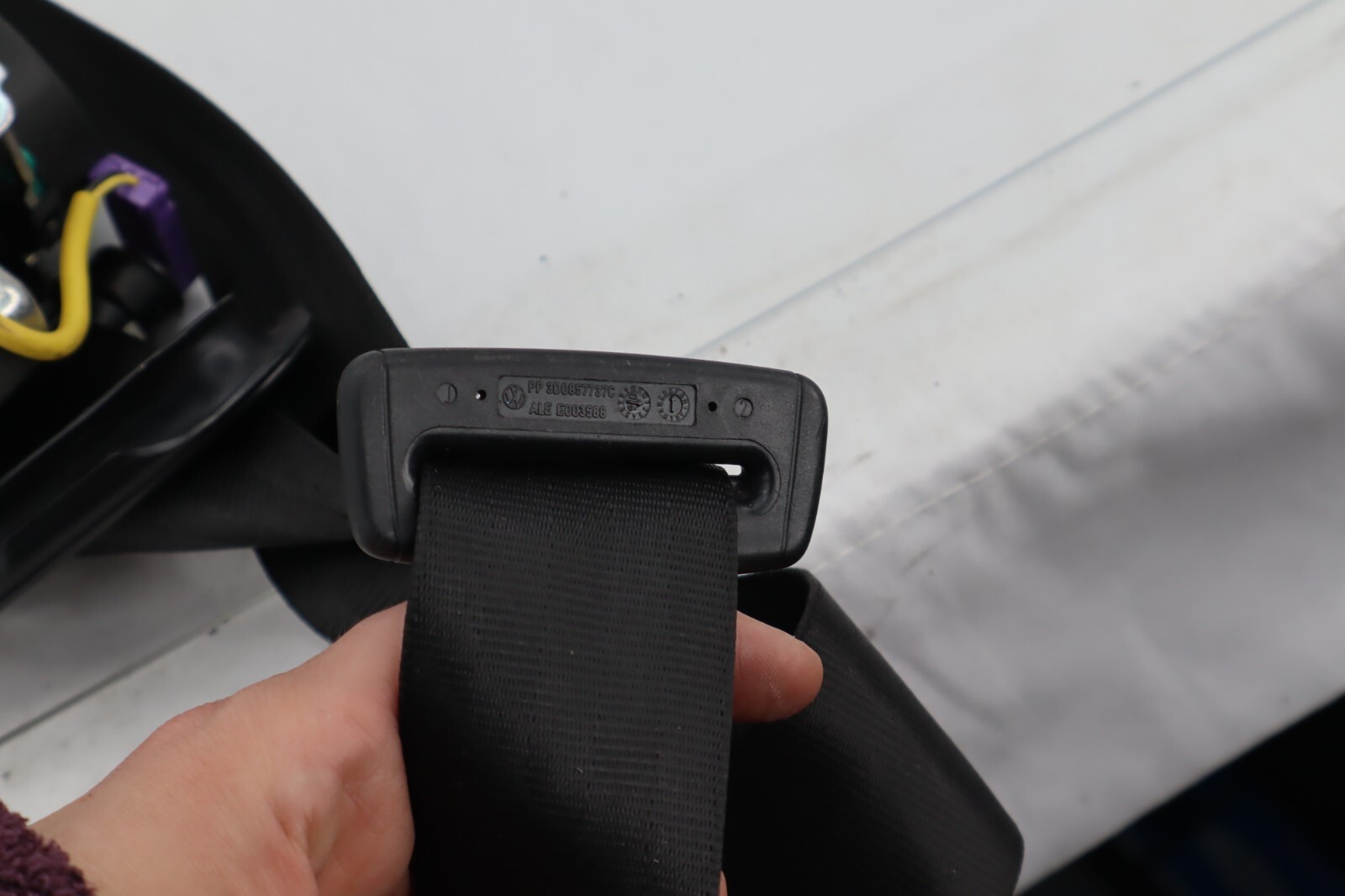 ✅ 2006-2012 BENTLEY CONTINENTAL OEM LEFT REAR SEAT BELT RETRACTOR 3W5857805