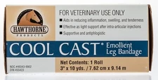 Cool Cast Emollient Leg Bandage, 1 roll, 3" x 10 yd