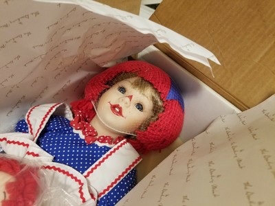 danbury mint raggedy ann and andy dolls