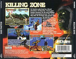 Killing Zone (Sony PlayStation 1, 1996)