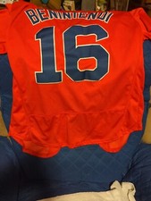 Andrew Benintendi Boston RedSox Jersey Size 44 MLB Authentic Flex Base Majestic