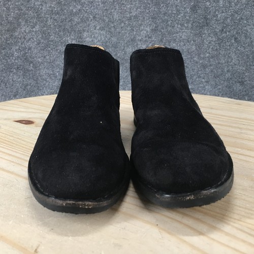 Trask Boots Womens 7.5 M Allison Chelsea Black Pull On Casual Ankle Top 36-1347 - Picture 8 of 17
