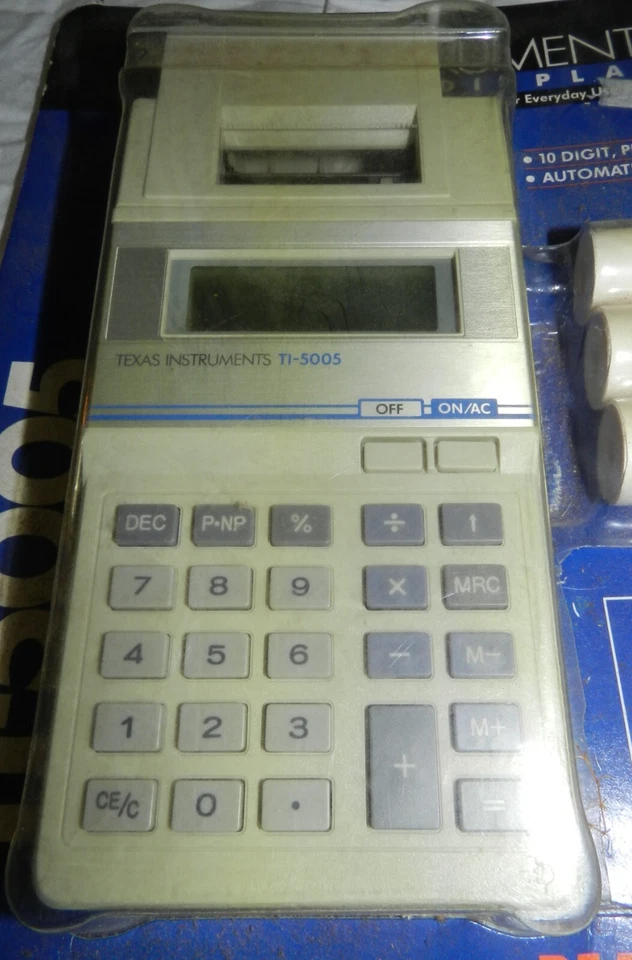 New in package Texas Instruments TI-5005 Pocket Size Printer Calculator - Image 2 of 4