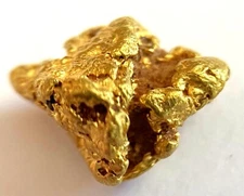 Yellow Gold Natural Nugget 94.67% Au Purity As Per XRF Spectrometer Test 0.96 gr