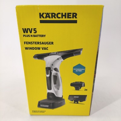 Kärcher Fenstersauger WV 5 Plus N Battery mit zusätzlichem Akku LED