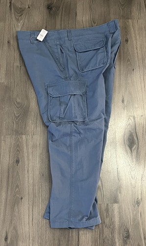 LL Bean Allagash Cargo Pants 30X29 Men's Natural Fit Asphalt color NWT - Picture 8 of 8