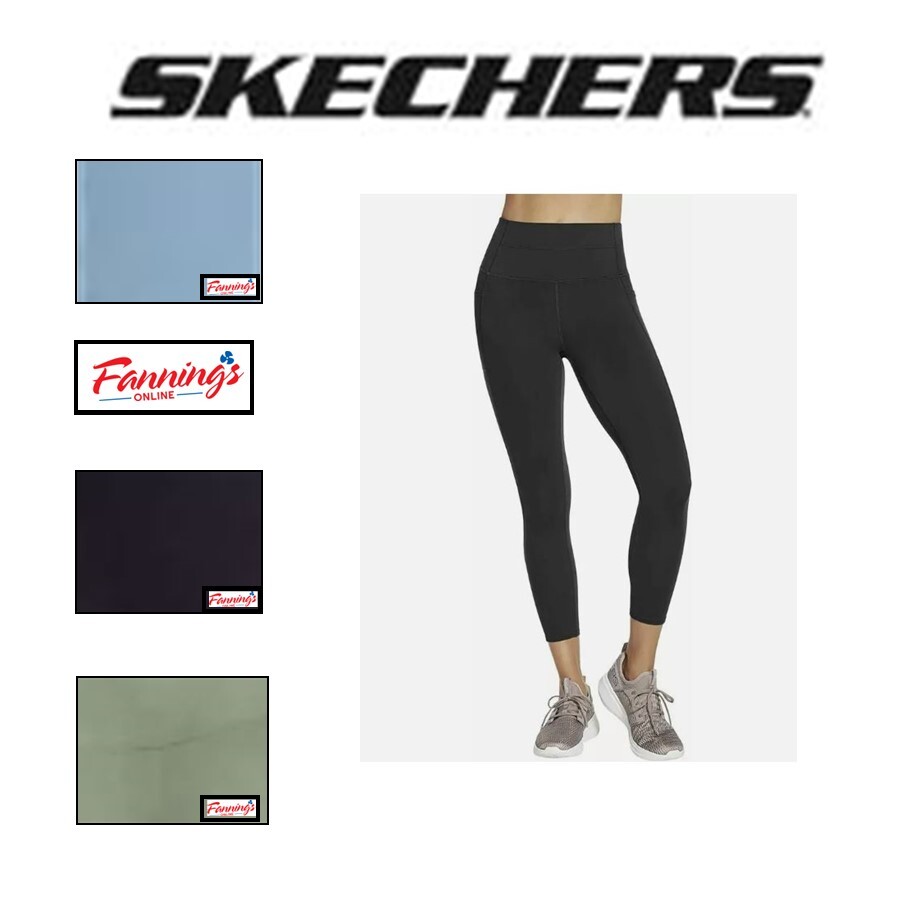 Skechers Ladies Gowalk High Waisted 7/8 Leggings Yoga Pants | G12