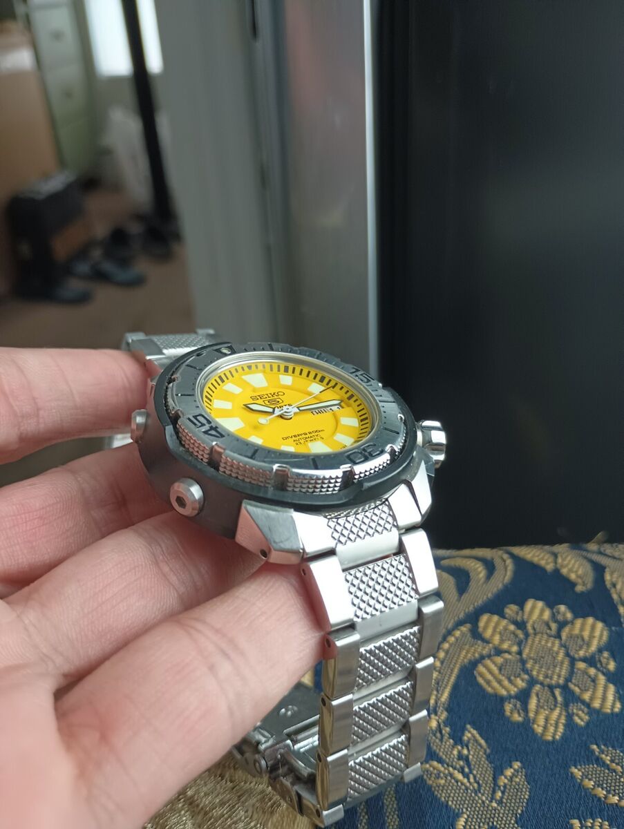 Seiko 5 Frankenmonster 7S36-02S0 Auto Scooba Diver 200M Rare Seiko 5 Frankenmonster 7S36-02S0 Auto Scooba Diver 200M Rare
