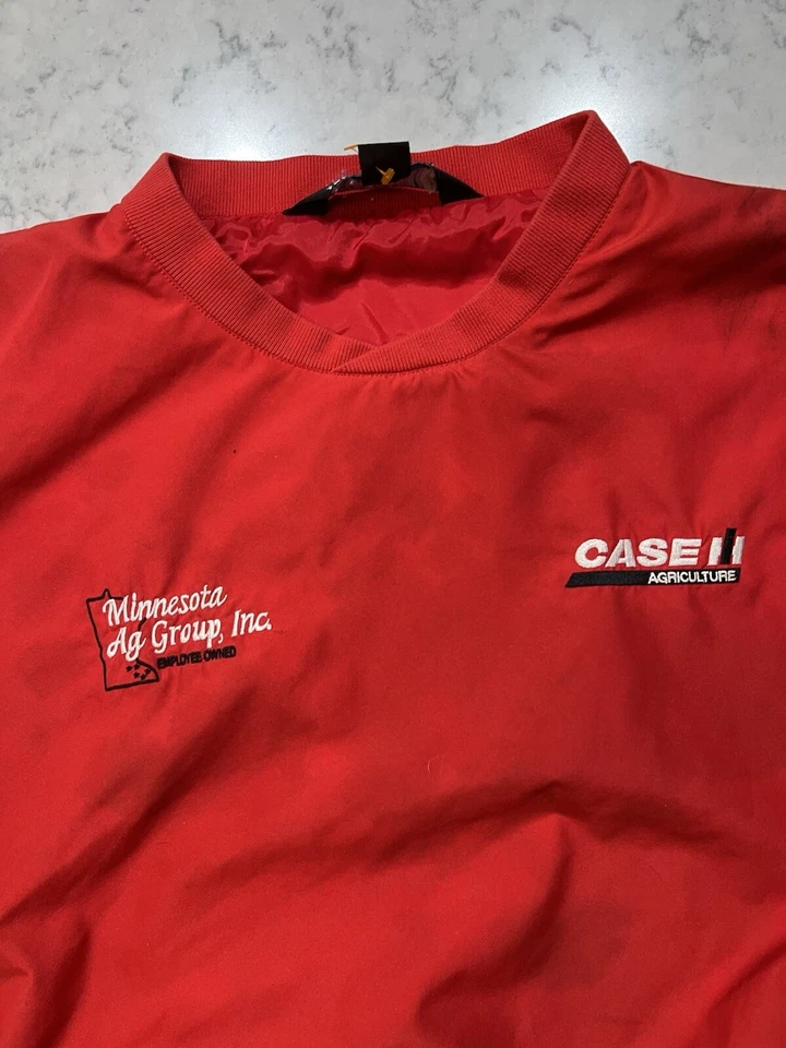 Vintage Hombre Tri Mountain Rojo Cuello Redondo Talla XL - Logo Foto 3 de 4