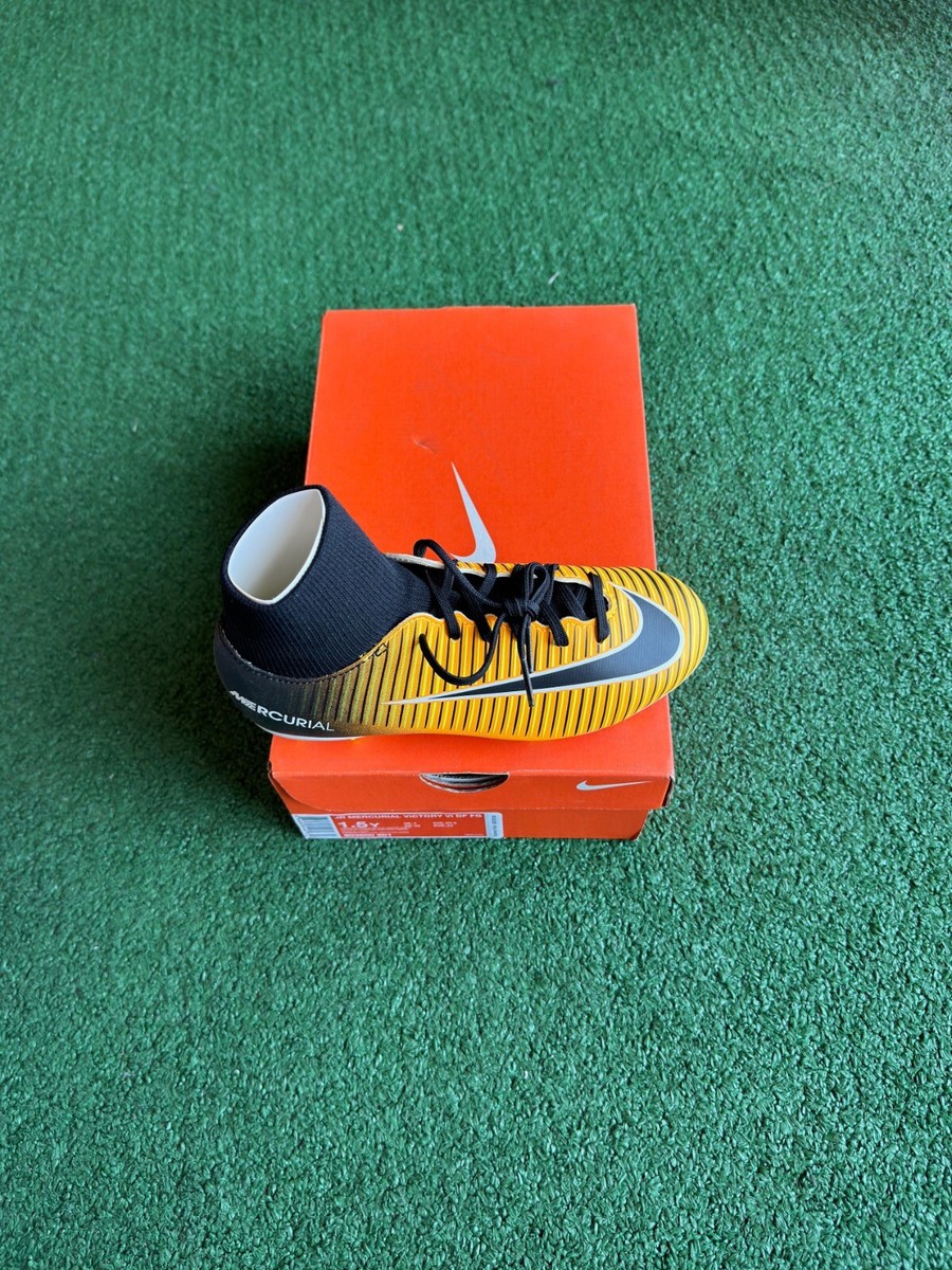 Nike Jr Mercurial Victory 6 DF/FG Kids' Soccer Shoe - Orange | eBay