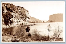 British Columbia Canada Postcard Vasseau Lake Oliver c1920's RPPC Photo