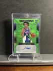 JARED MCCAIN 2024-25 OBSIDIAN RPA GREEN FLOOD ROOKIE AUTO /25 THUNDER 76ers