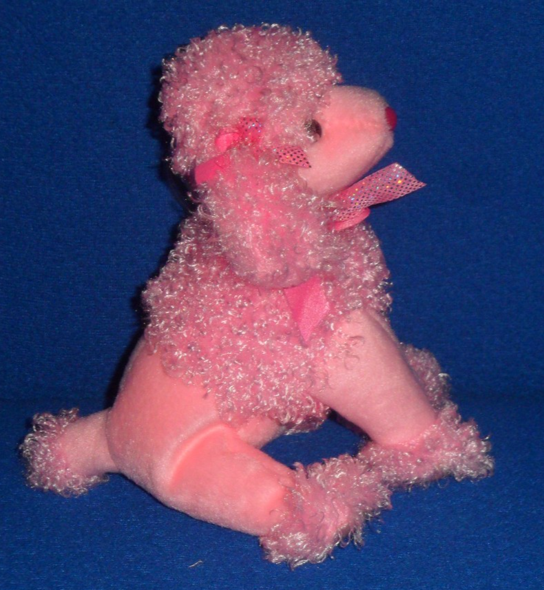 Ty Pinkys Beanie Pinky Poo Pink Poodle MWMT 2004 Retired HTF 6