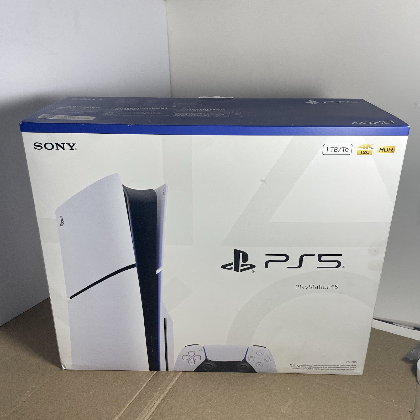 Sony PlayStation 5 Slim Disc Edition CFI-2115 1TB Video Game Console