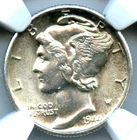 1944-S Mercury Dime, NGC MS 67