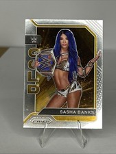 2022 Panini Prizm WWE - WWE Gold Sasha Banks #8