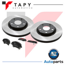 Discos de freno delanteros y pastillas Tapy de 295 mm para Toyota - Corolla 2.0 D4-D 2006-2014