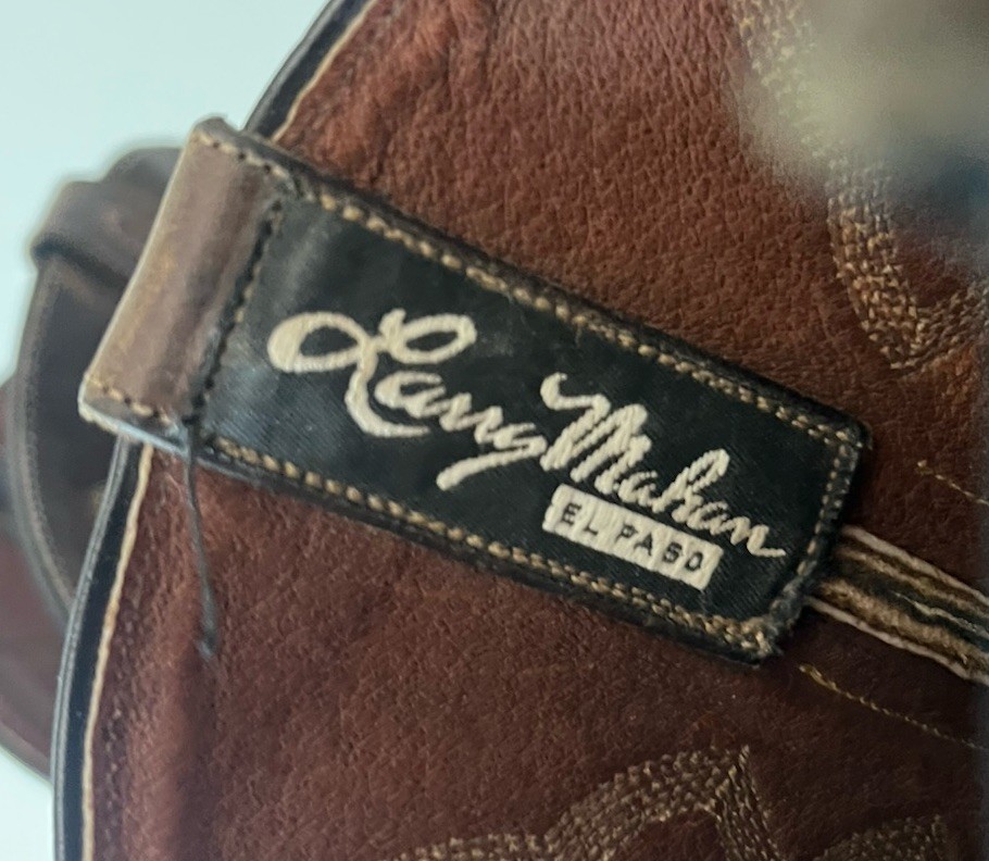 Vintage Larry Mahan Boot Collection Python Snake … - image 11