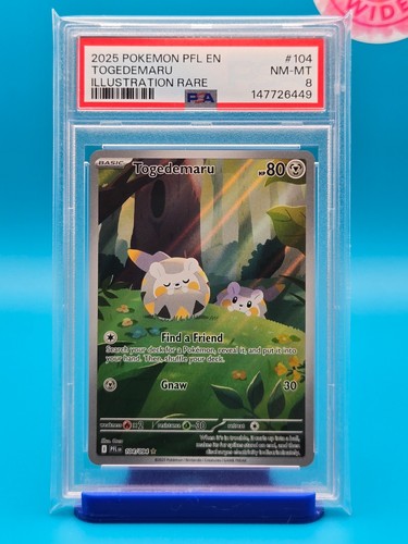 Togedemaru graded PSA 8 for sale on eBay