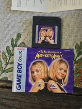The New Adventures of Mary-Kate & Ashley Nintendo Game Boy Color With Box And...