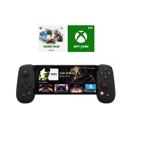 Backbone One Mobile Gaming Controller for Android with Bundle - Black