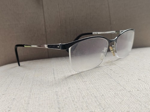 Furla Women Glasses Frame Silver/Black Tone ZIZI VU4334KN Eyewear 54[]17 140