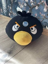 Super Rare, Vintage Angry Birds Plush Toy Blue Spot Bomb Stuffed Toy Never Seen