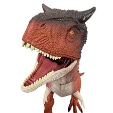 Jumbo Carnotaurus Dinosaur Large Jurassic World Toy 39in Battle Damage T-Rex