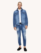 Giubbino in denim da Uomo Dondup Taglia 48 Colore Denim