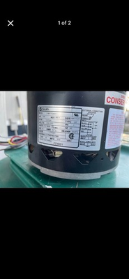 #ad MasterFit F48T75A01 3 4HP AC Induction Motor 208 230V 1PH 60Hz 1075 4 RPM $148.12