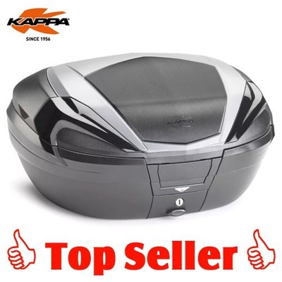 KAPPA K5600NN Monokey Topcase, 56l, Polycarbonat-Einsätze, gebürsteter Aluoptik