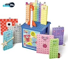 Heroes with Zeroes Mathlink Cubes Activity Set