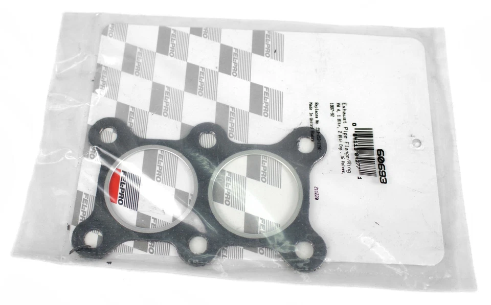 Fel-Pro Exhaust Flange Gasket Fits 1990-2005 Volkswagen Jetta Golf Part ID 60693 Foto 3 de 4
