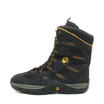 Jack Wolfskin Damen Texapore Stiefel Schwarz Gelb Boots Winterstiefel EU 38