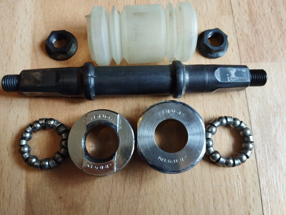 Axe De Pédalier Vintage Chin Hour – 123 Mm, Boron, Pour Vélo Eroica (pour Pièces)