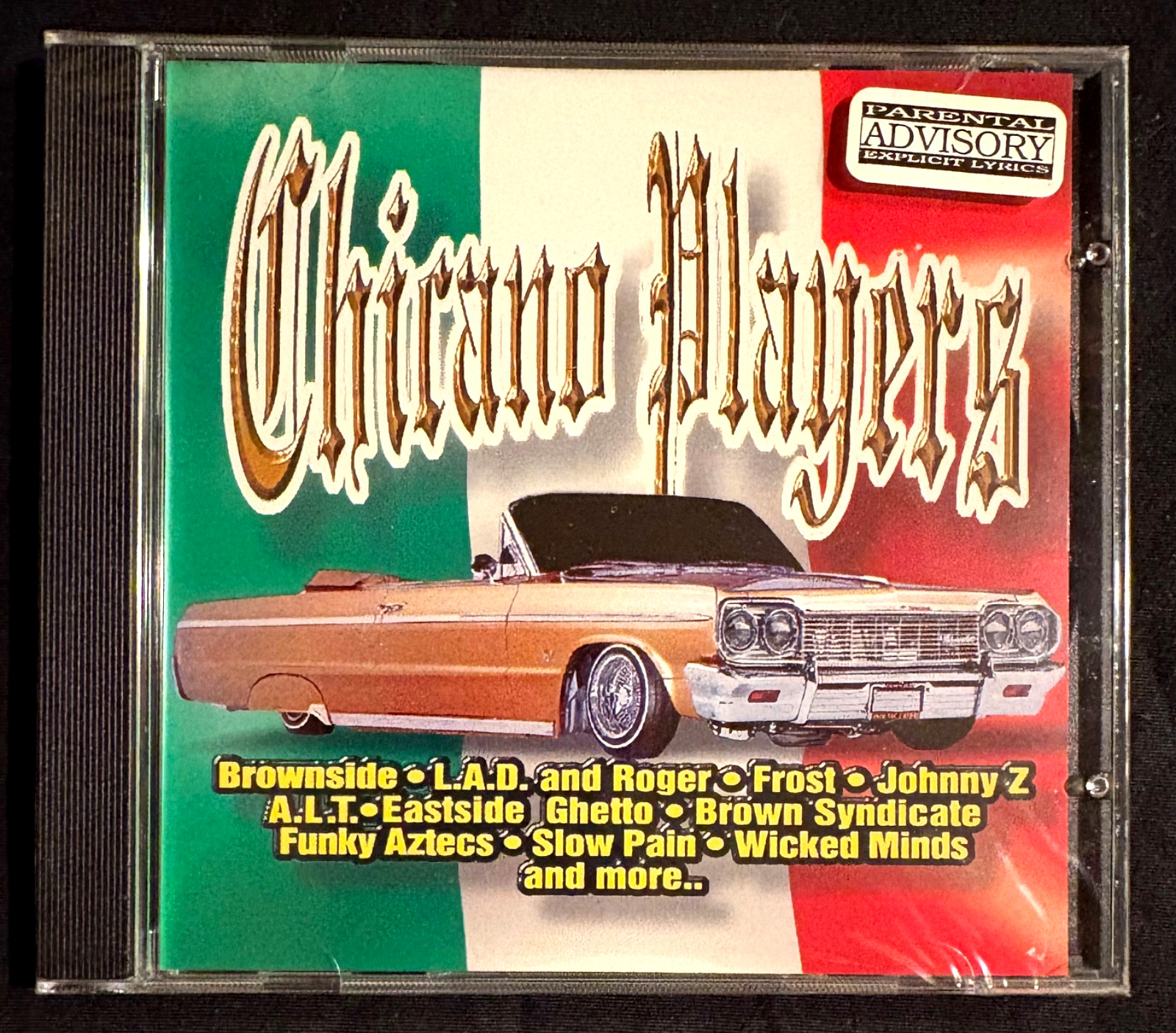 SEALED --- Chicano Players Compilation  --- GANGSTA/RAP/G-FUNK Cali