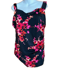 SWIMSUITS FOR ALL One Piece Bathing Suit Women Size 22 Floral