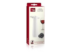 Vacu Vin Wine Saver White With 2 Closures